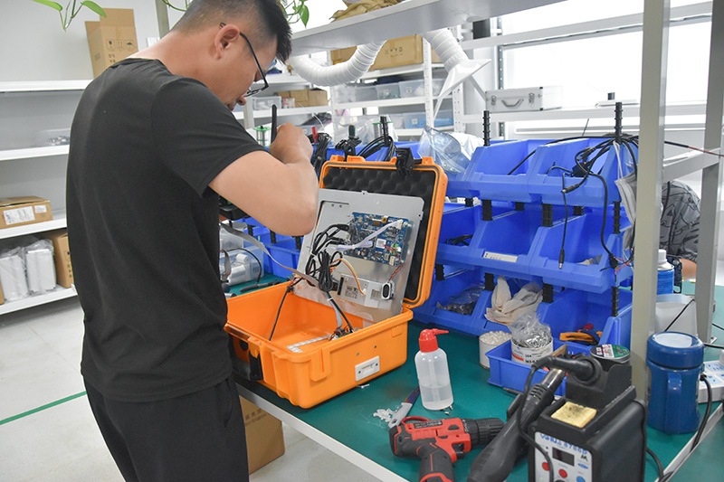 新化農副產品批發市場采購食品快檢儀器