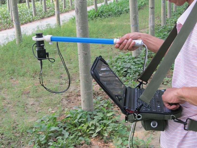 植物冠層分析系統，研究不同高度的植物冠層